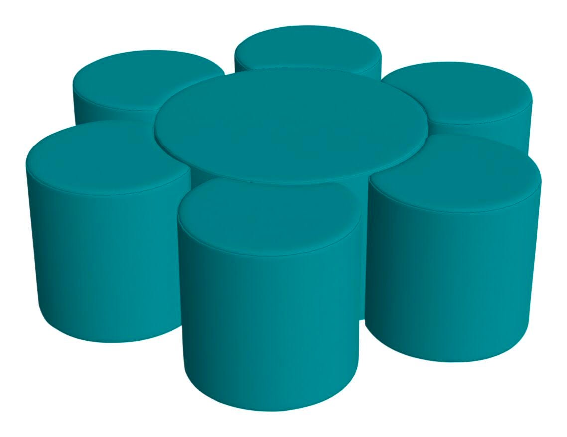 Classroom Select Soft Seating NeoLounge Sunflower, 7 Piece Set 4000225